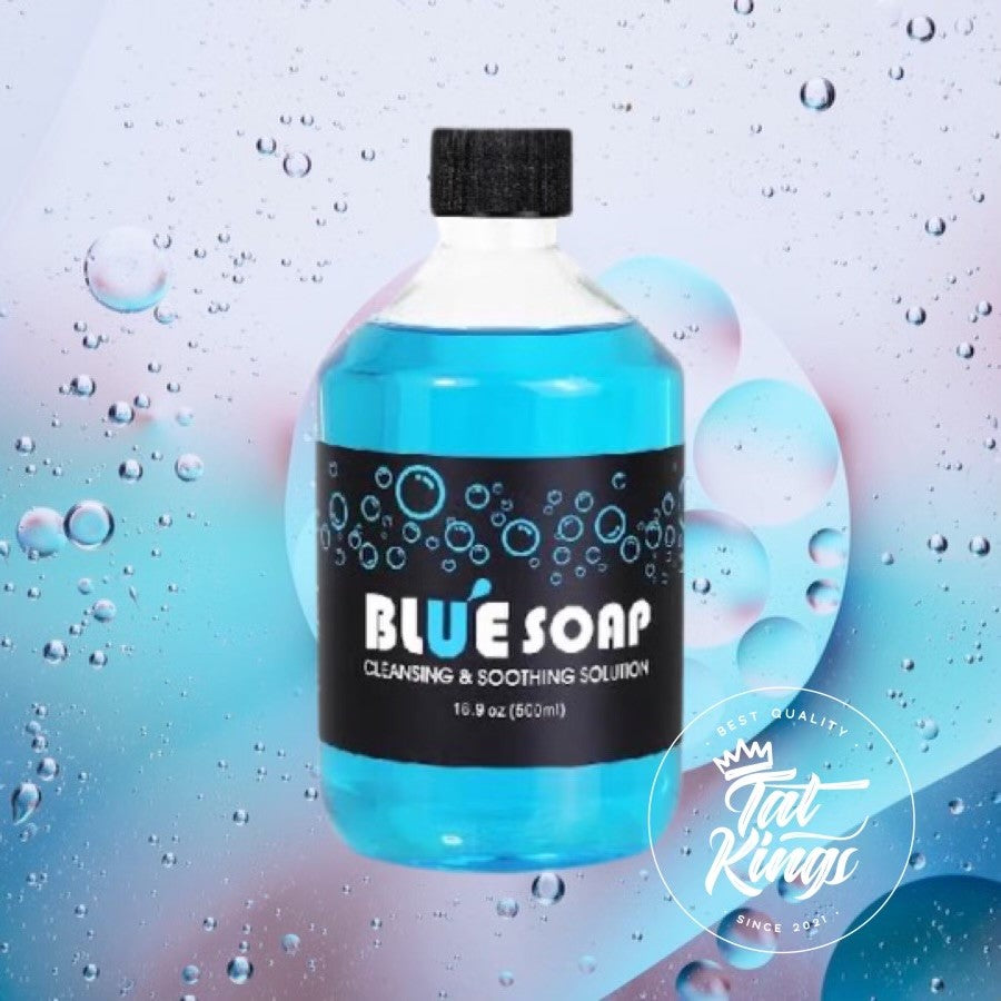 Blue soap on sale