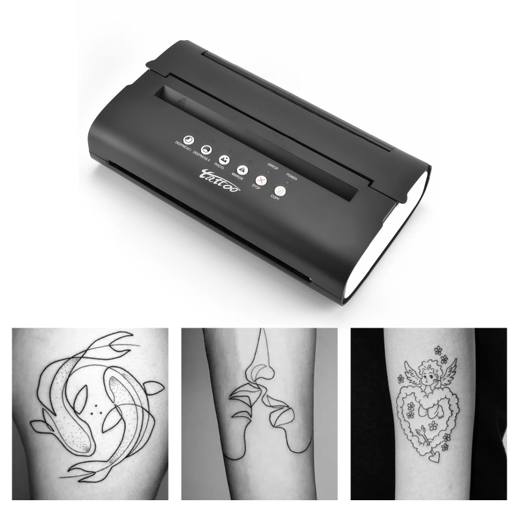 MT200 Tattoo Stencil Printer Transfer Thermal Copier Machine for Tattoo  Copy Photos - For Professionals
