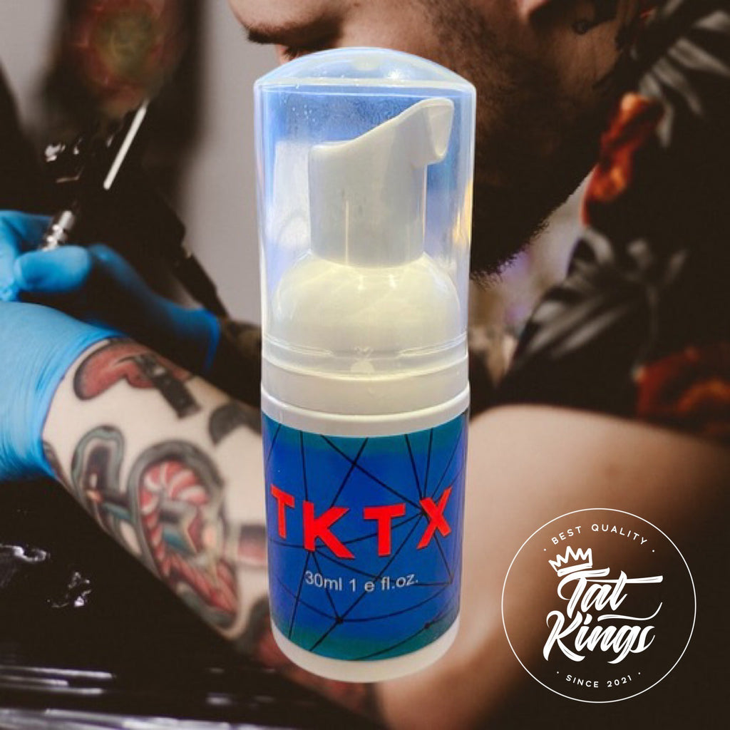 TKTX numbing during procedure foam
