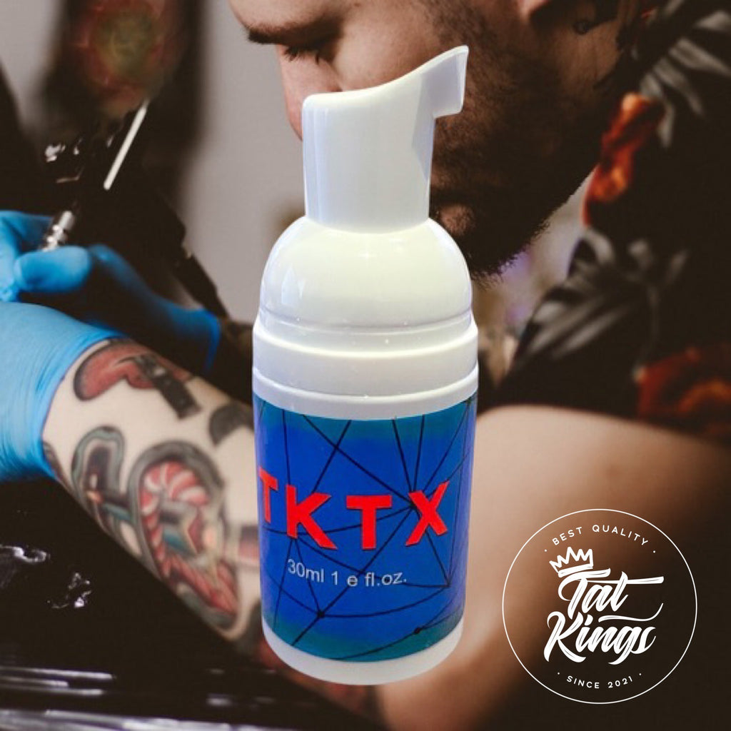 TKTX numbing during procedure foam